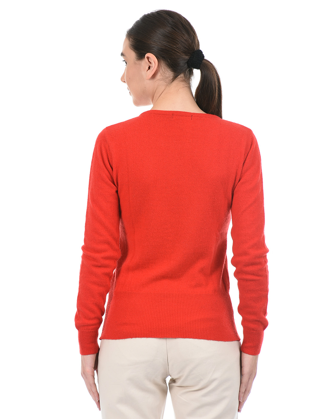 Species Women Red Embellished Sweater